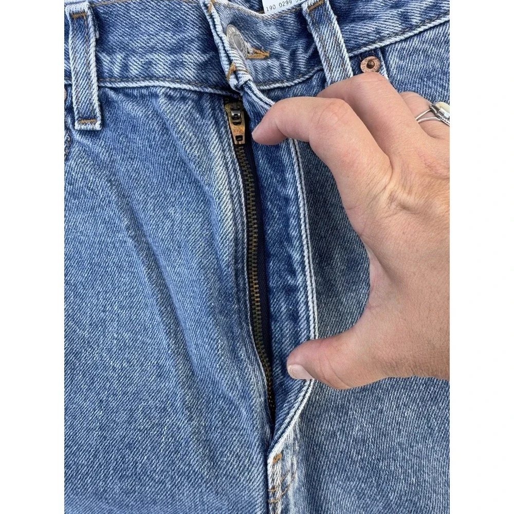 Vintage Levis Jeans Mens Size 34x32 505 Regular Fit Straight Leg Red Tab 1999